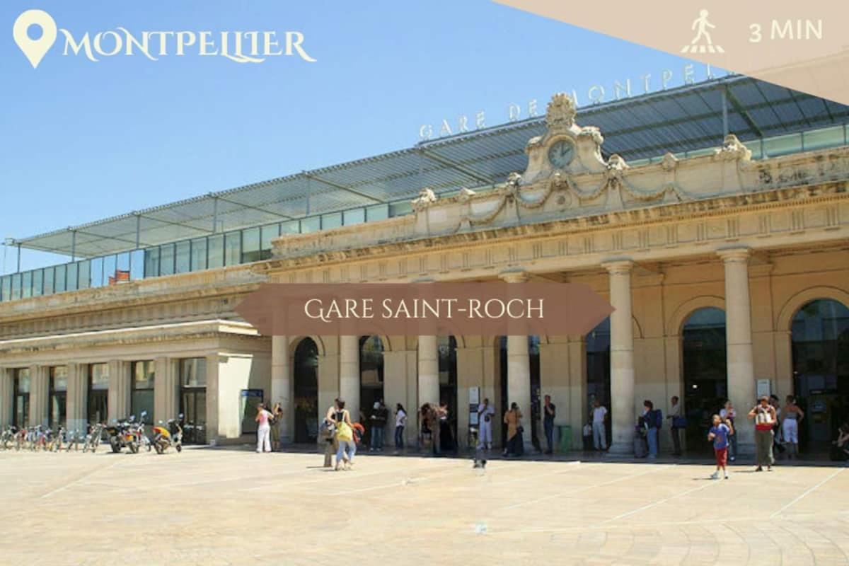 063 - Studio Didion, Centre Gare St Roch, Clim, Balcon,4Pers Montpellier Extérieur photo