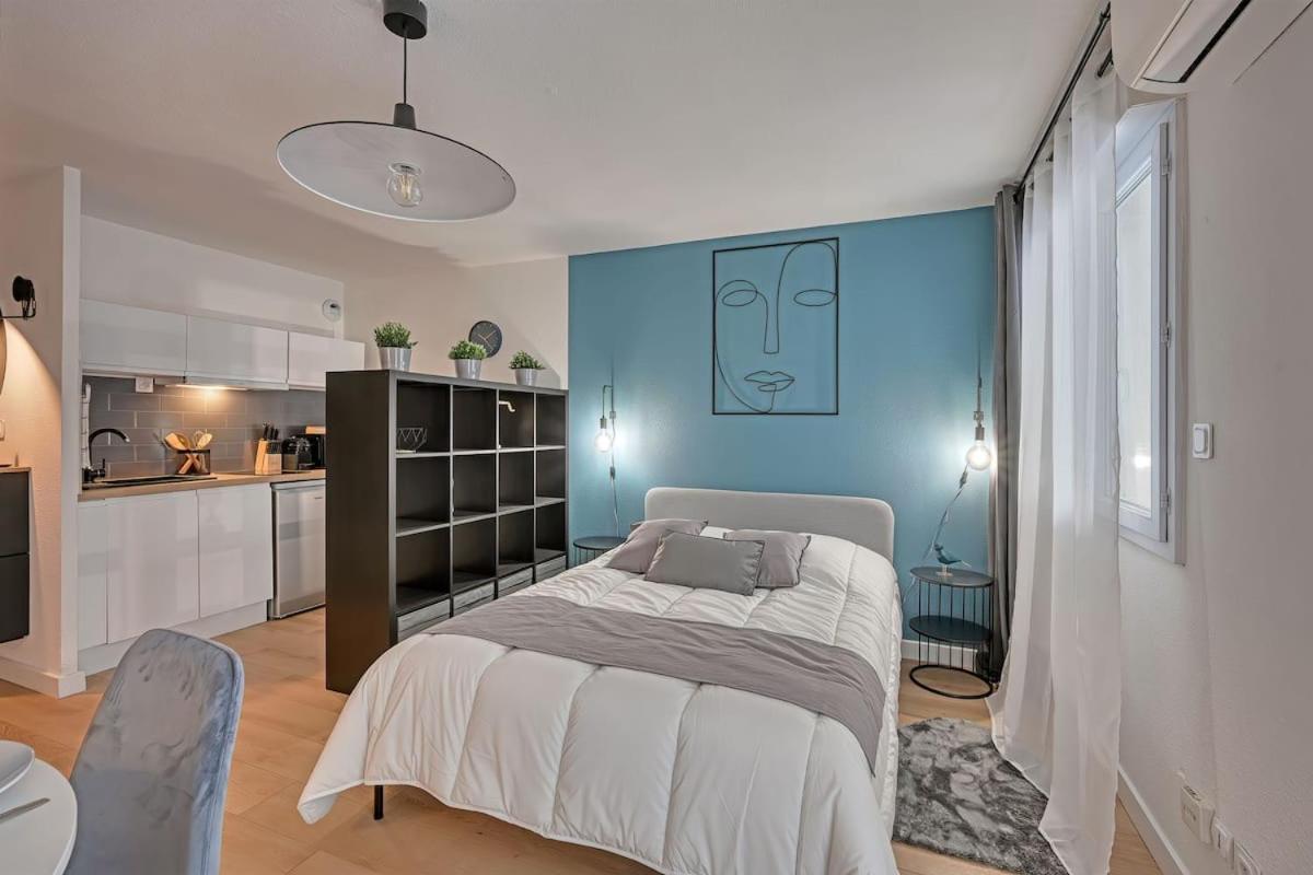 063 - Studio Didion, Centre Gare St Roch, Clim, Balcon,4Pers Montpellier Extérieur photo