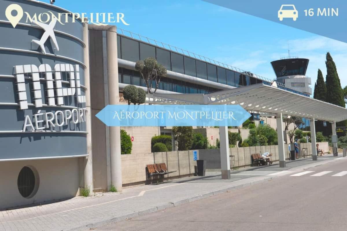 063 - Studio Didion, Centre Gare St Roch, Clim, Balcon,4Pers Montpellier Extérieur photo