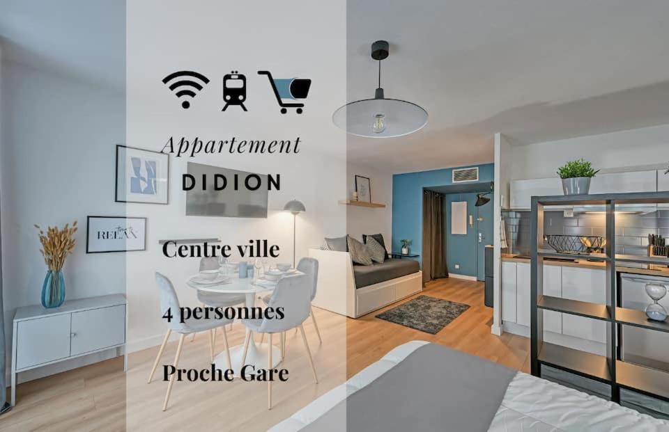 063 - Studio Didion, Centre Gare St Roch, Clim, Balcon,4Pers Montpellier Extérieur photo
